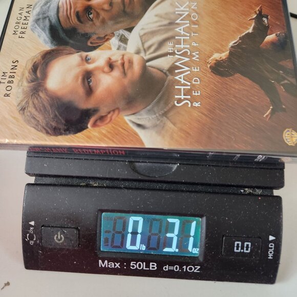 The Shawshank Redemption DVD Tim Robbins & Morgan Freeman Warner Bros - Picture 5 of 5